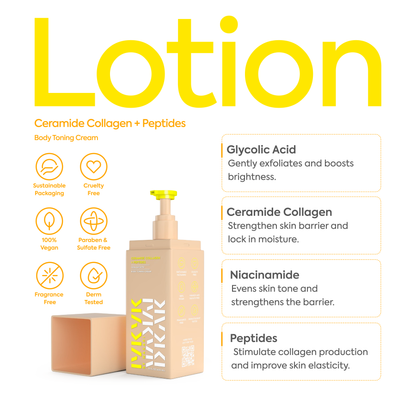Ceramide Collagen + Peptides Body Toning Cream - IYKYK - Image 2