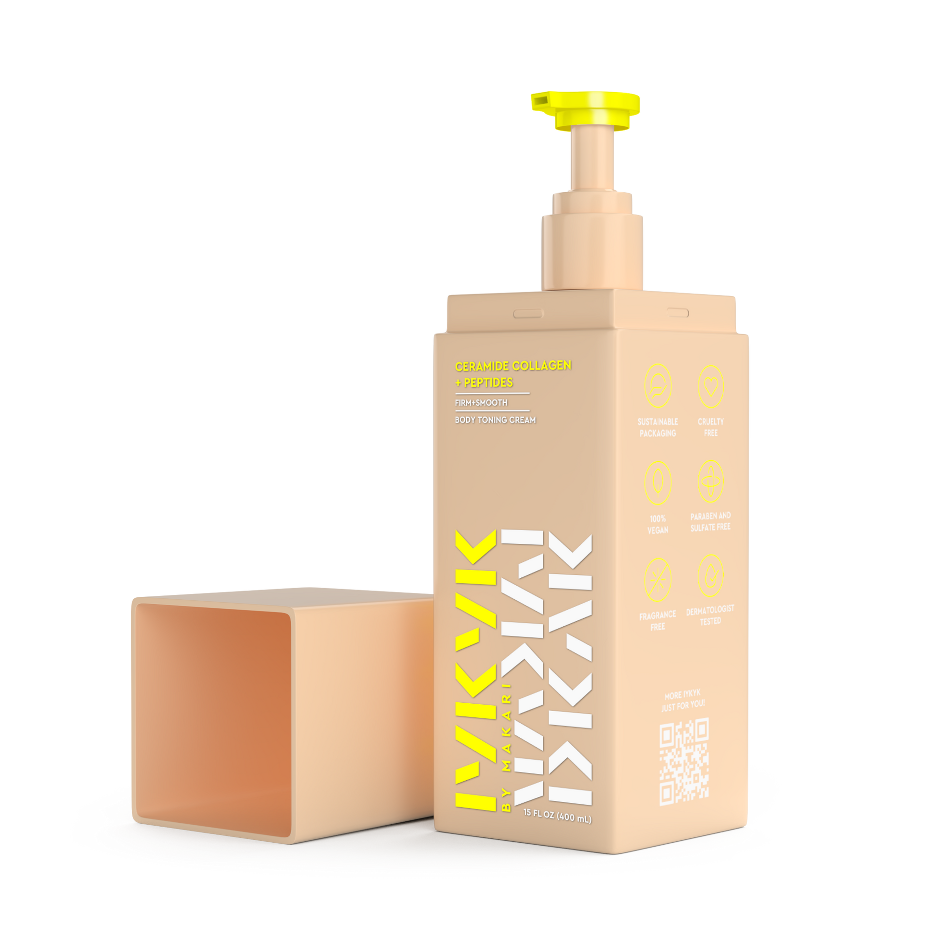 Ceramide Collagen + Peptides Body Toning Cream - IYKYK - Image 1